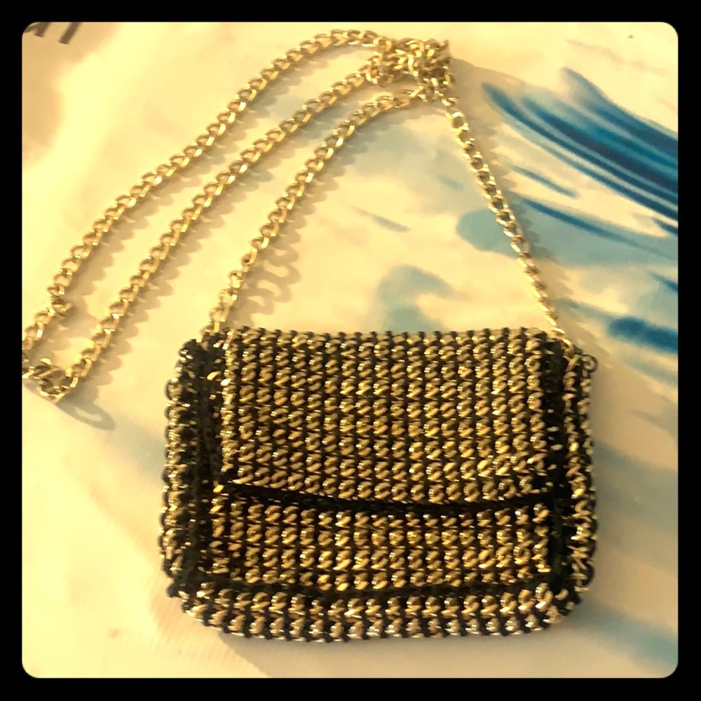 Crochet Chain Cross Body Bag